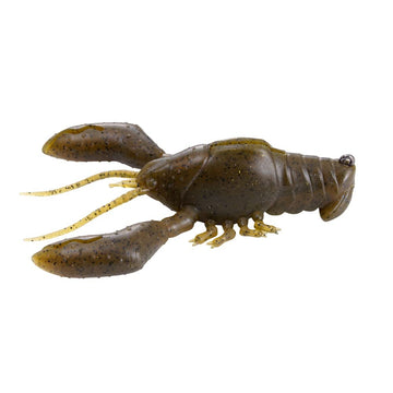 Megabass Sleeper Craw 3inch front view showing lifelike craw profile for enticing attacks