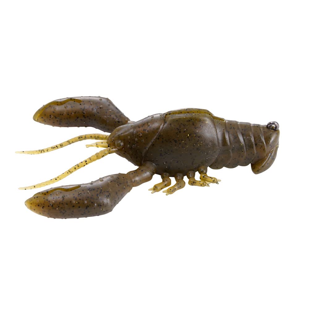 Megabass Sleeper Craw 3inch front view showing lifelike craw profile for enticing attacks