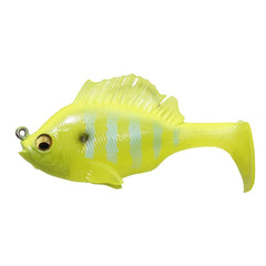 Megabass Sleeper Gill 32-inch Ghost Lime Chart lure for lifelike bass lure profile