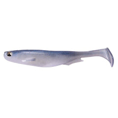 Megabass Spark Shad 4in Albino swimbait with lifelike paddletail action for bass