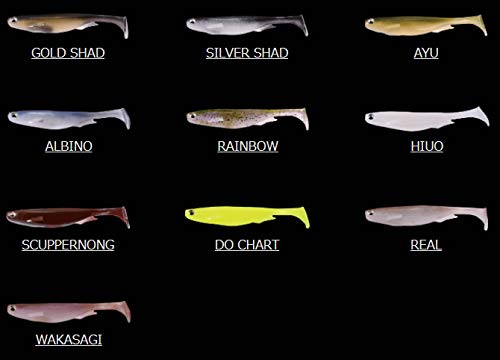 Megabass Spark Shad 4in Ayu paddletail in action shows lifelike swim in freshwater