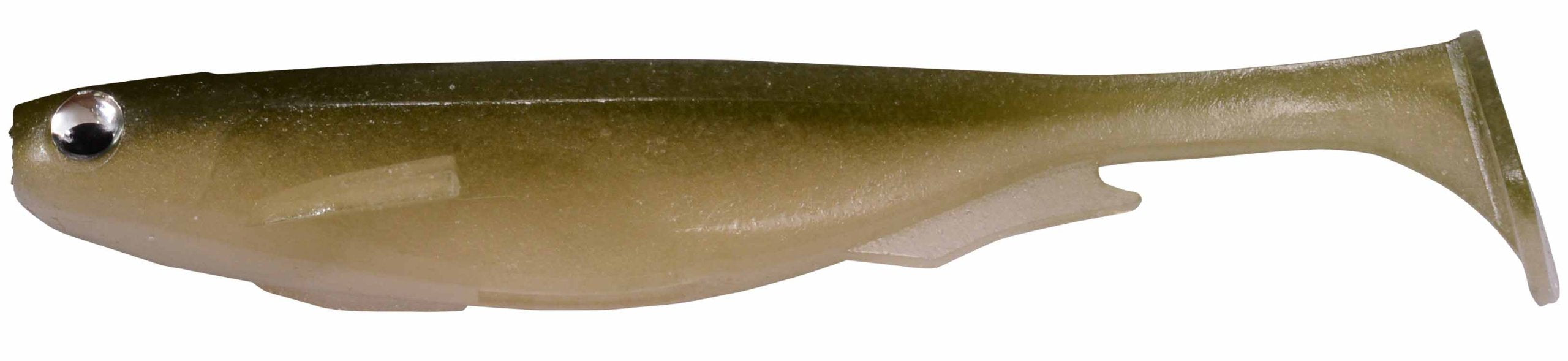 Megabass Spark Shad 5 Inch Ayu Lure demonstrates lifelike action to boost bites.