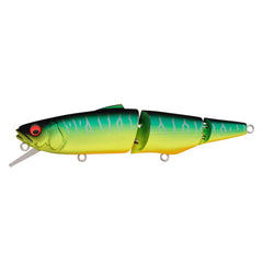 Megabass SuWITCH Matte Tiger lure with adjustable lip for versatile wake and dive actions.