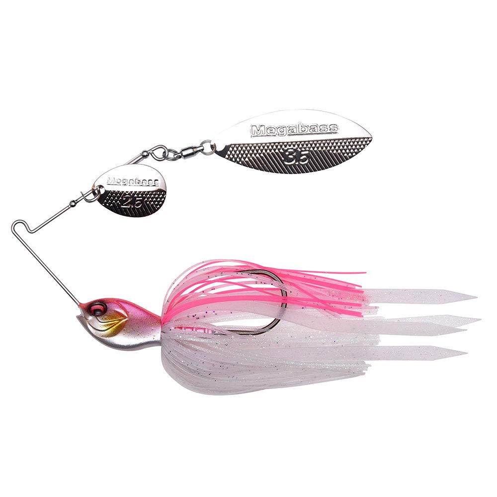 Megabass SV-3 Cotton Candy profile view for precise slow-roll fishing