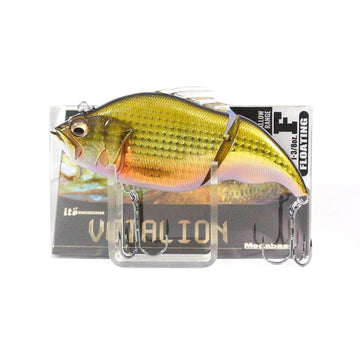 Megabass Vatalion action shot demonstrates irregular inertia slide during pull
