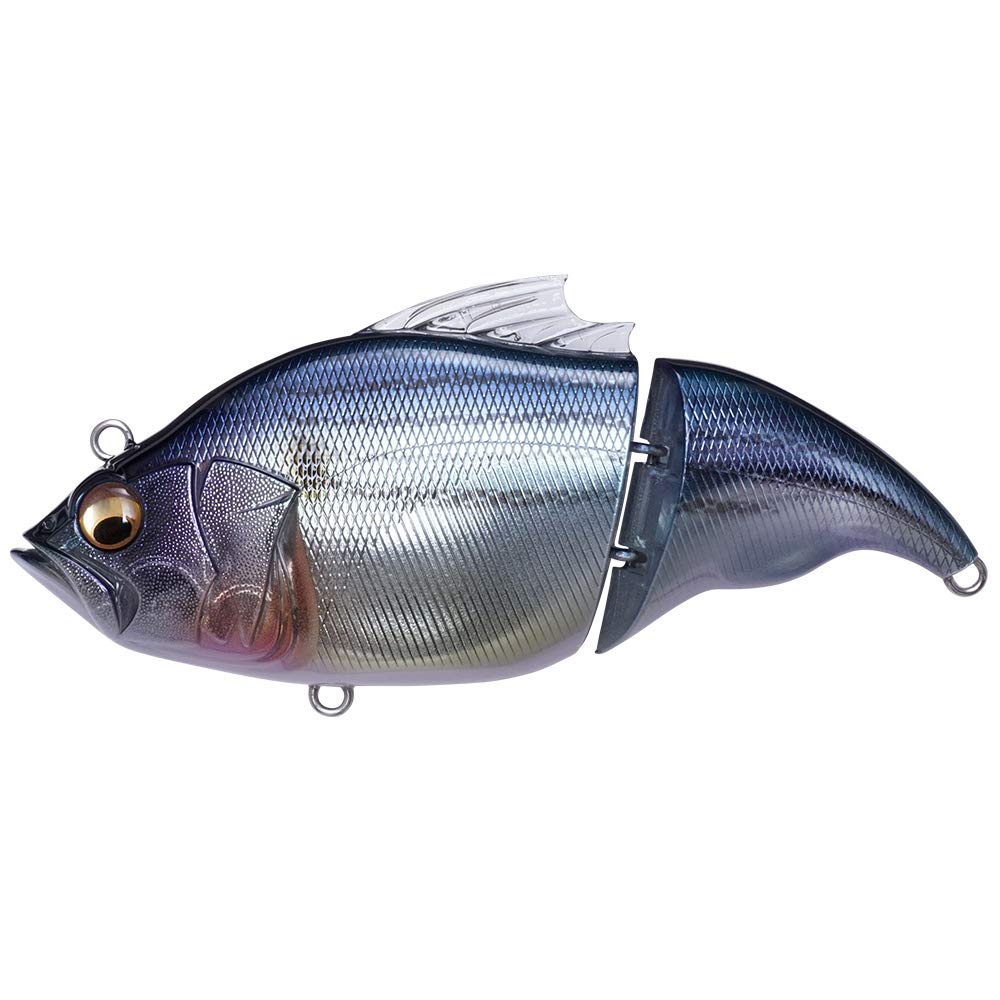 Megabass VATALION SW lure side profile highlights its large flat body for strong action.