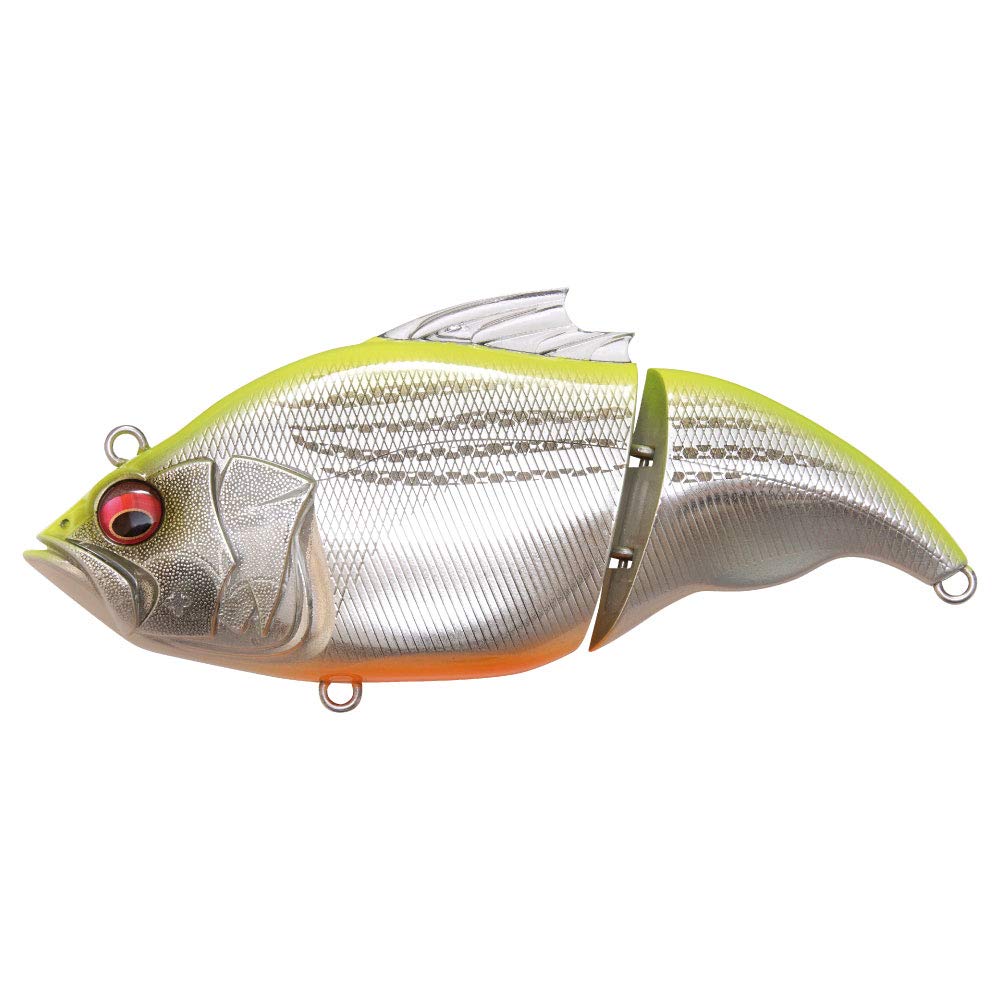 Megabass VATALION SW lure side view shows lifelike motion for large sea bass.