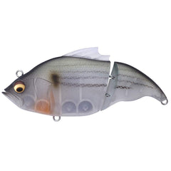 Megabass VATALION SW matte clear Konoshiro, front view highlighting strong joint plug action for big predation