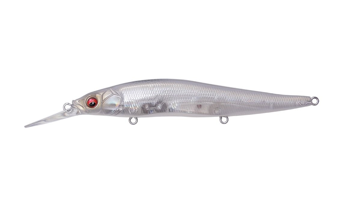 Megabass Vision 110+1 GP Stain Reaction Jerkbait, ideal for deep-water casting in stained water