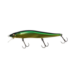 Megabass Vision Oneten 110 lure side view, ideal for long casts and enticing large bass