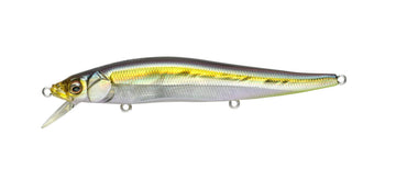 Megabass Vision Oneten jerkbait in action with lifelike wiggle and long-range casting
