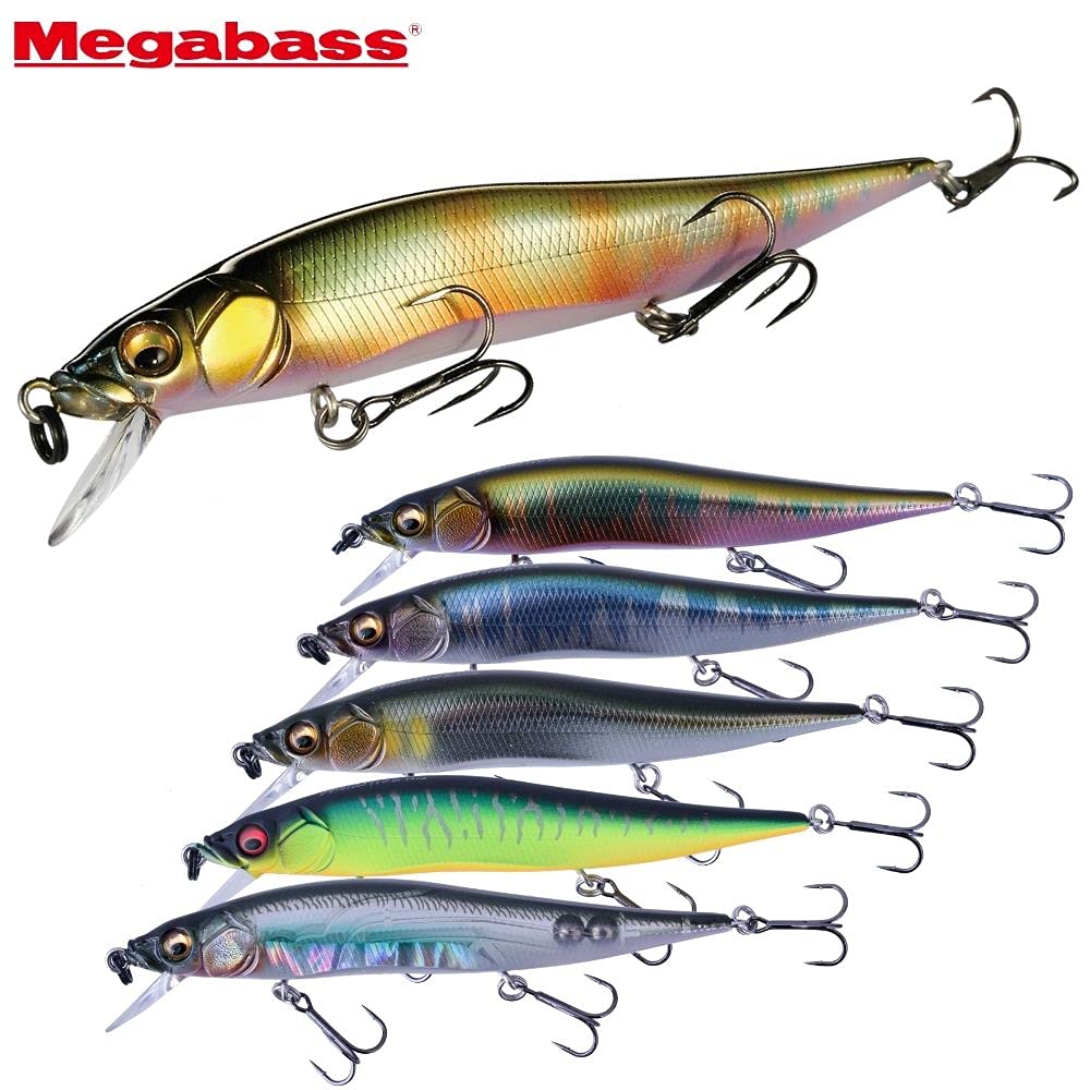 ONETEN Jr. 98mm lure side profile with ITO Clear Laker color
