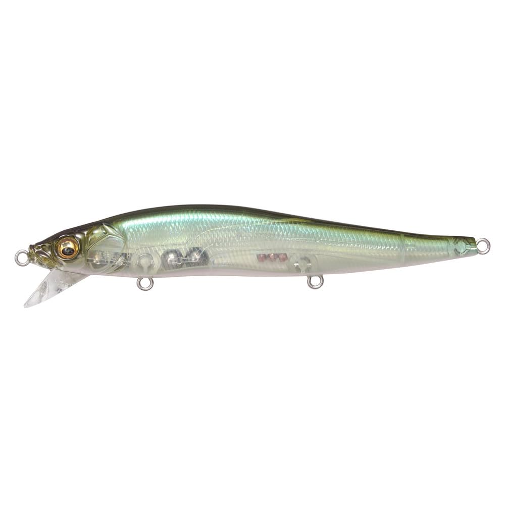 Megabass Vision Oneten SR front view shows a compact shallow lure for precise casts