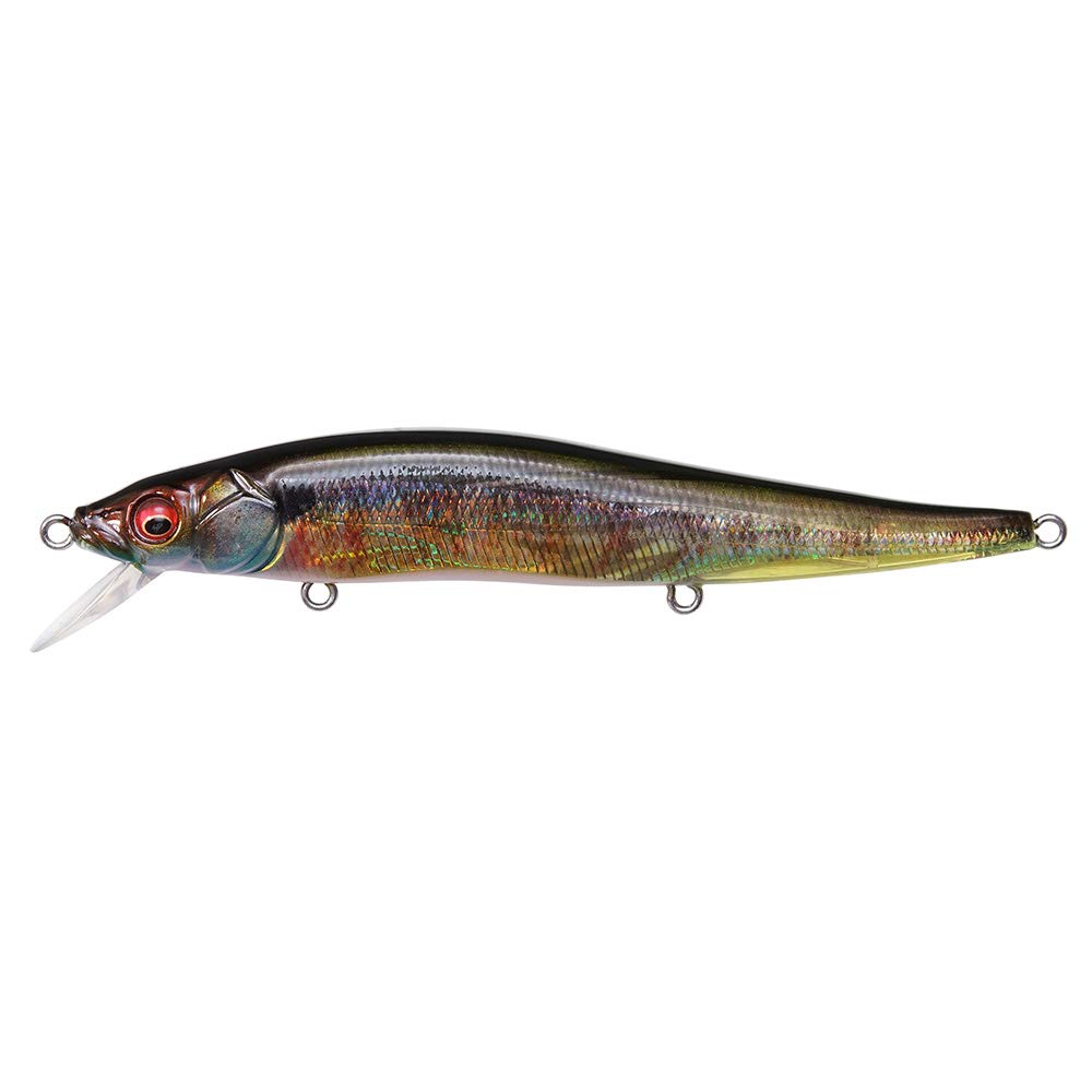 Megabass Vision Wanten 110 with fine art finish, slow-floating action for subtle presentations.