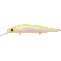 Megabass X-80 MAGNUM+1 front view shows compact sinking lure for deep-water casting