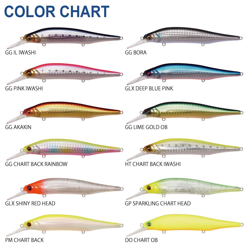 Megabass X-80 MAGNUM+1 front-projected design reduces drag for smoother casting and quicker dives.