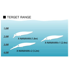 Megabass X-NANAHAN+2 Ayu packaging shows lightweight lure ready for angling adventures.