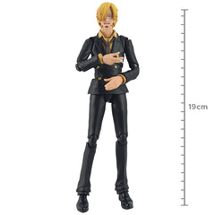 Sanji figure by Megahouse in a dynamic pose for versatile display options.
