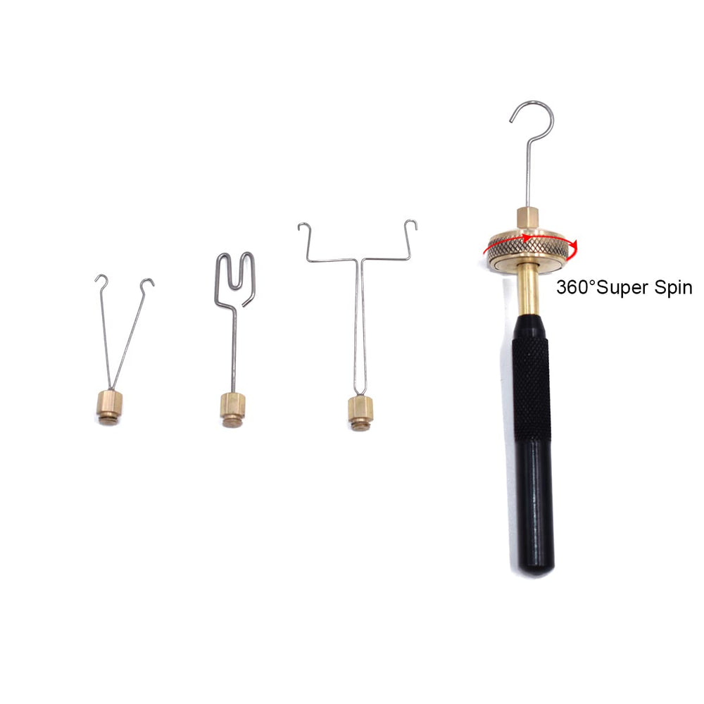 Replaceable Rotary Whip Finisher options with handle