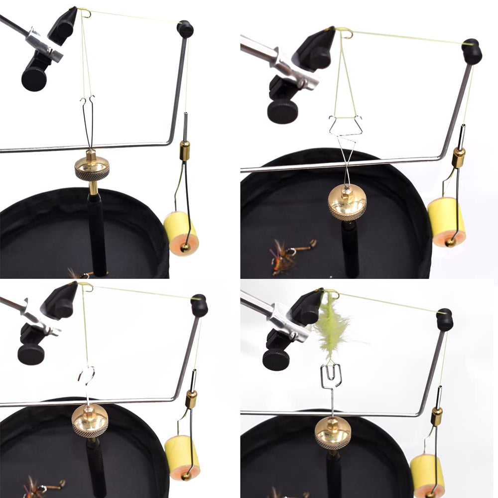 Dubbing Twister 5-in-1 in use for fly tying