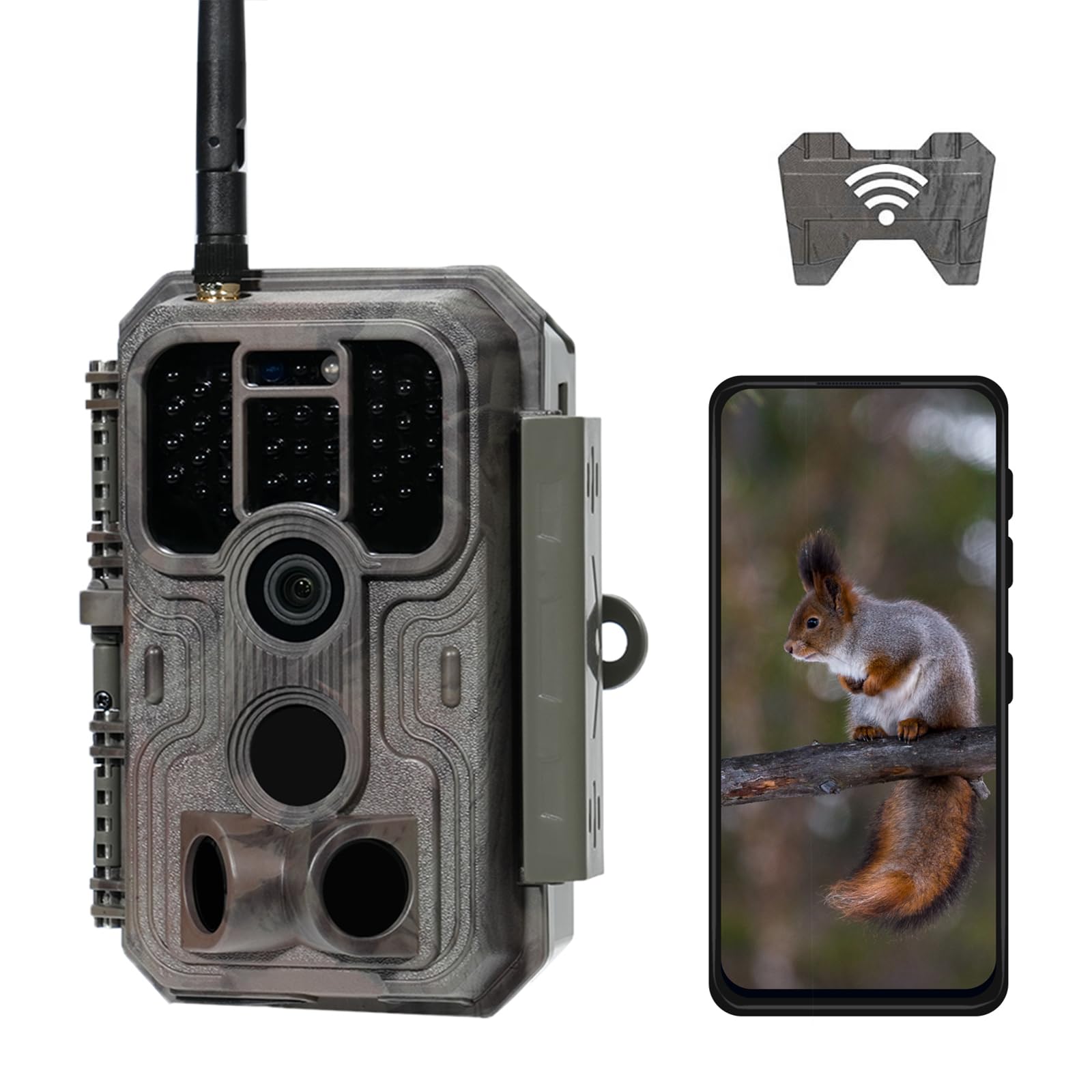 Meidase P200 front view camera for rugged wildlife monitoring