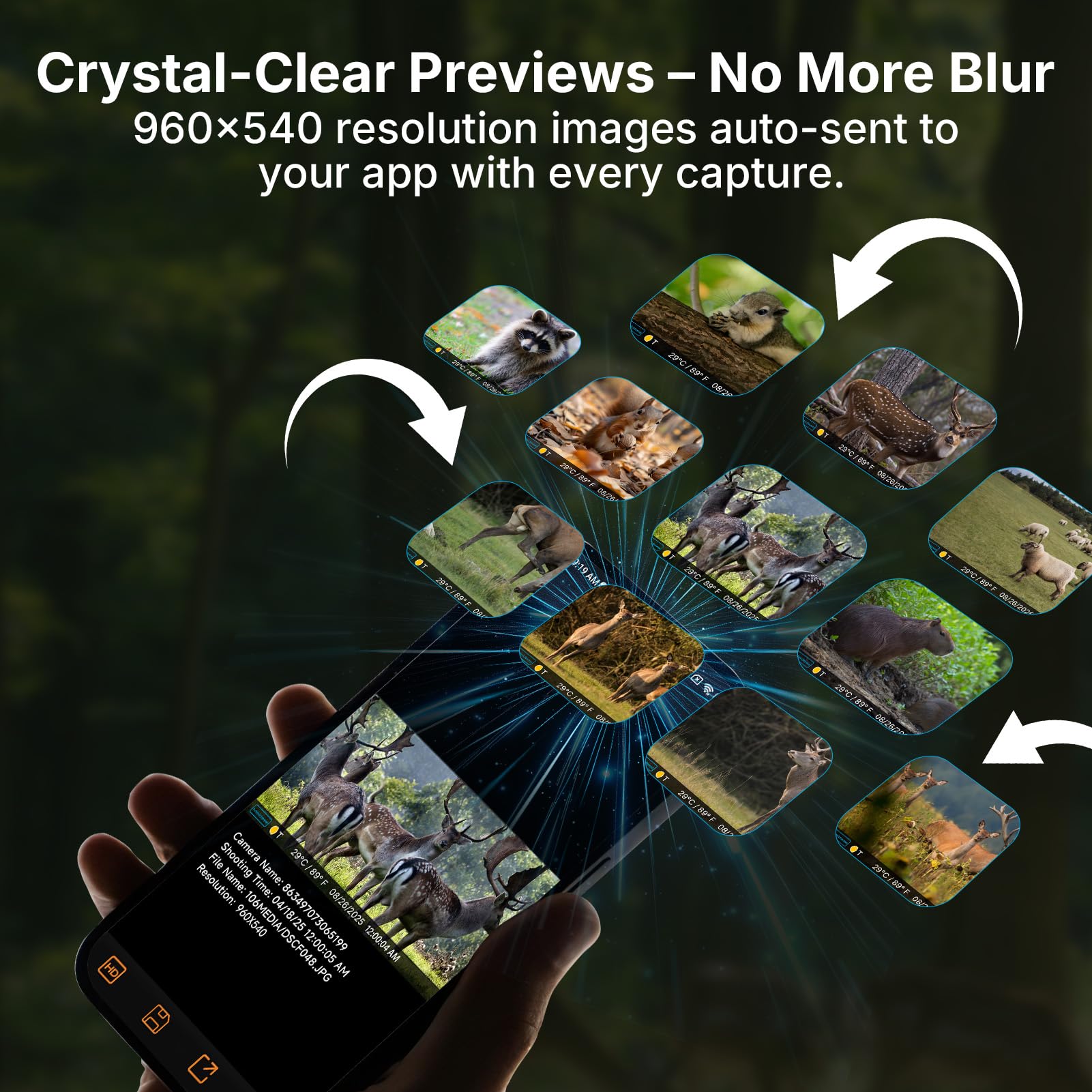 Meidase S965 Pro 1296p HD video with sound for immersive footage