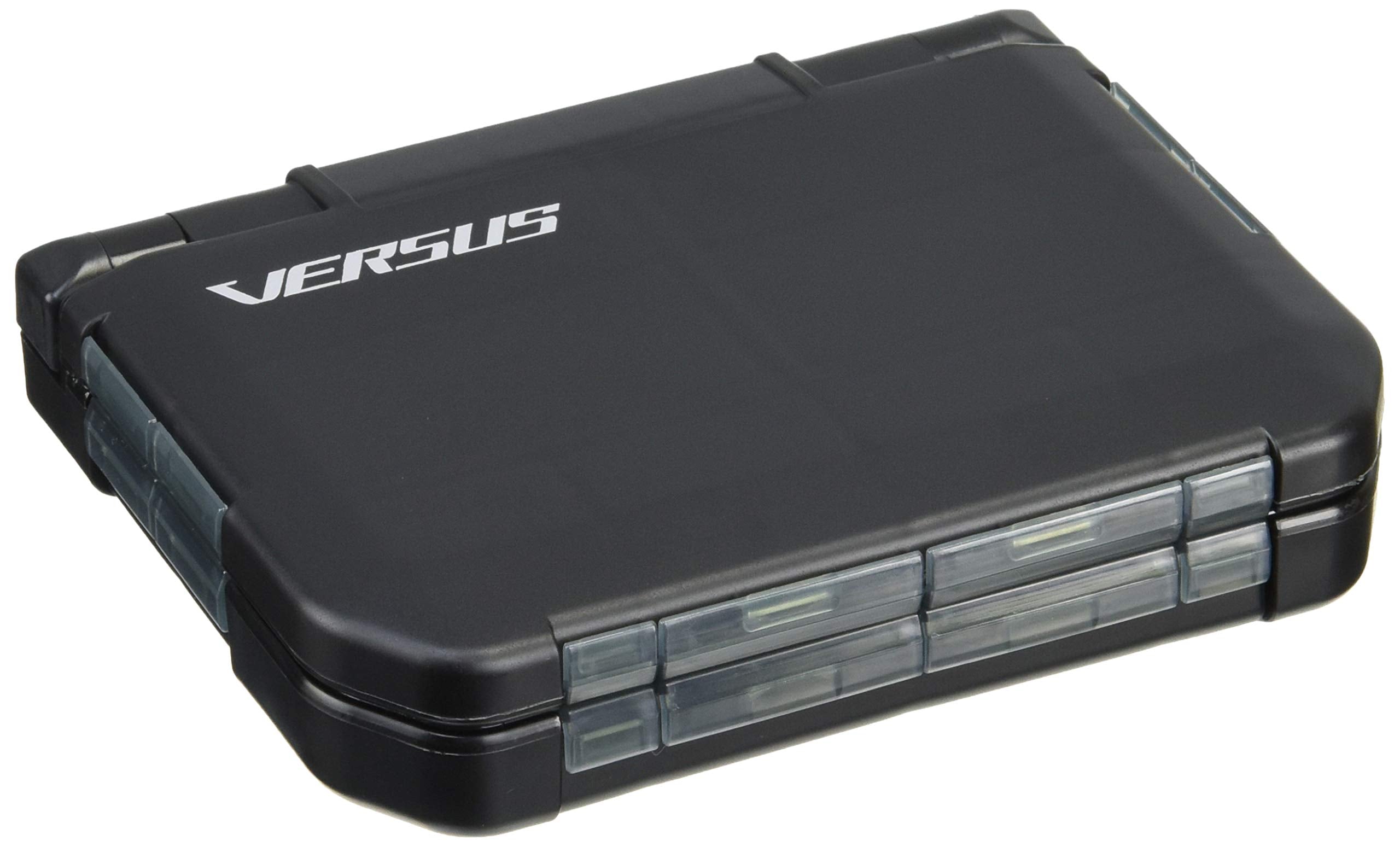 Meiho Versus VS-388SD Black tackle box front view