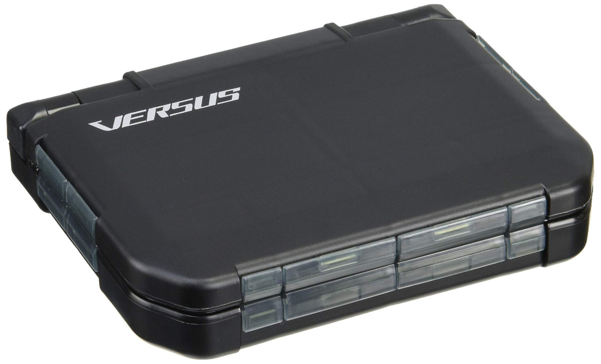 Meiho Versus VS-388SD Black tackle box front view