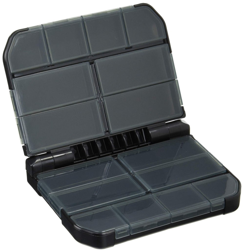 Meiho Versus VS-388SD Black portable tackle storage on a boat