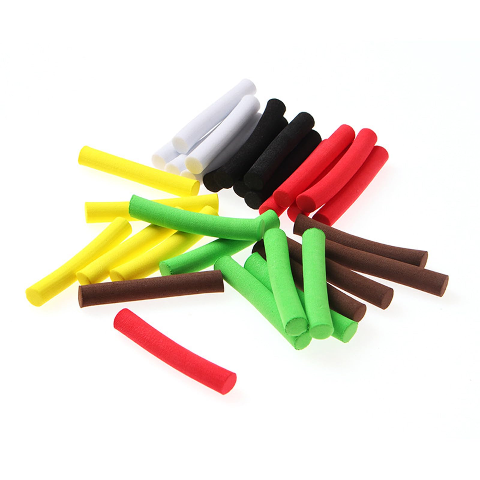 Meiliyizu foam sticks with diameter options 3mm, 6mm, and 8mm.