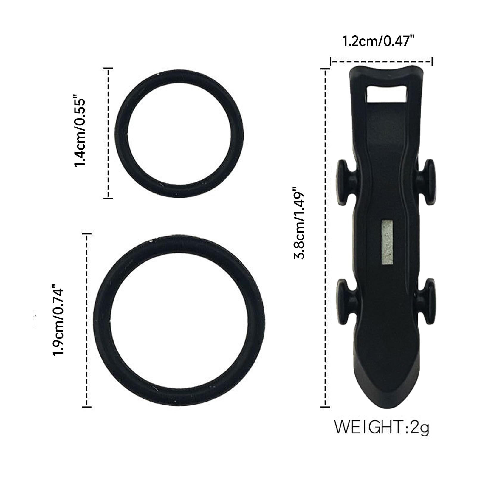 Meiliyizu rod guide-safe attachment prevents scratches while securing hooks.