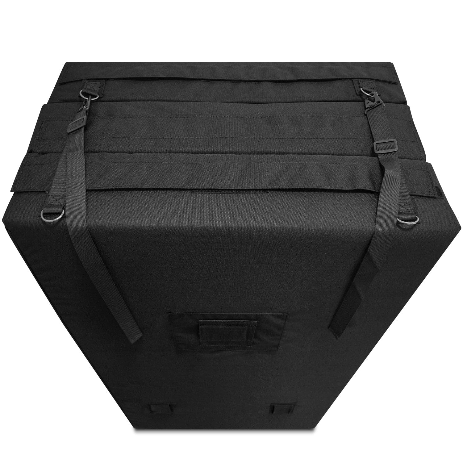 Meister Boulder Beast XL hook-and-loop flaps connect pads for larger landing zones.