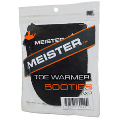 Meister toe warmers in use during a winter run or ride