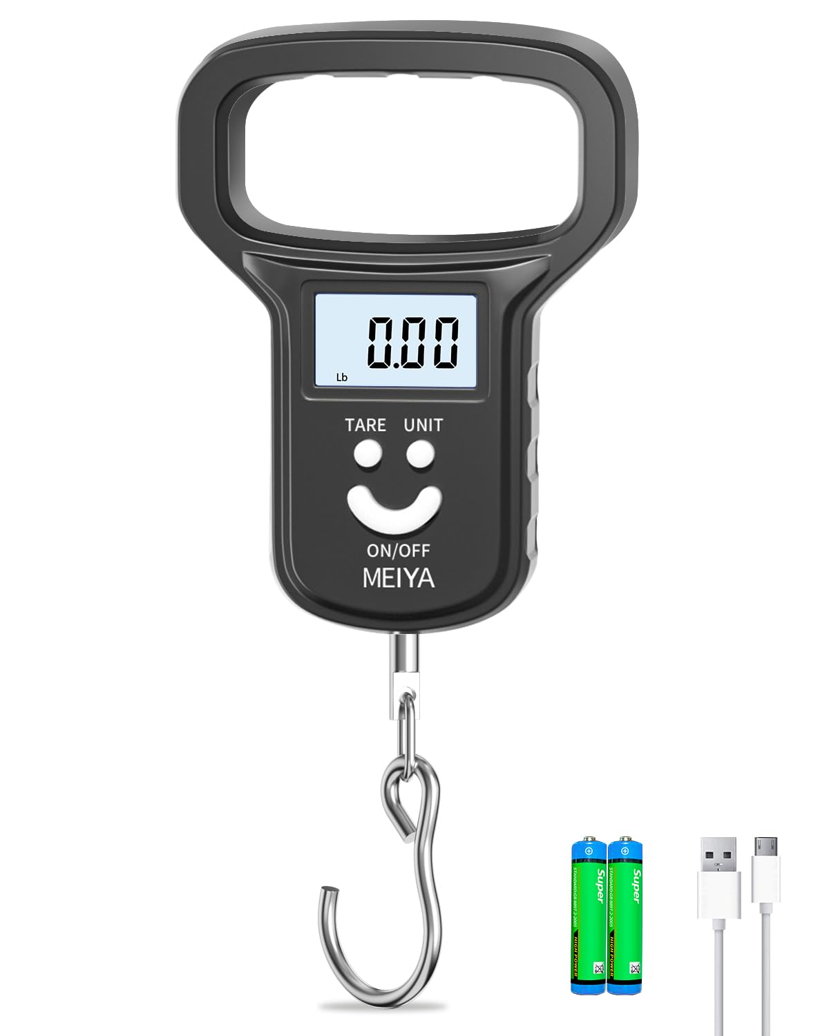Meiya scale used as luggage scale for travel