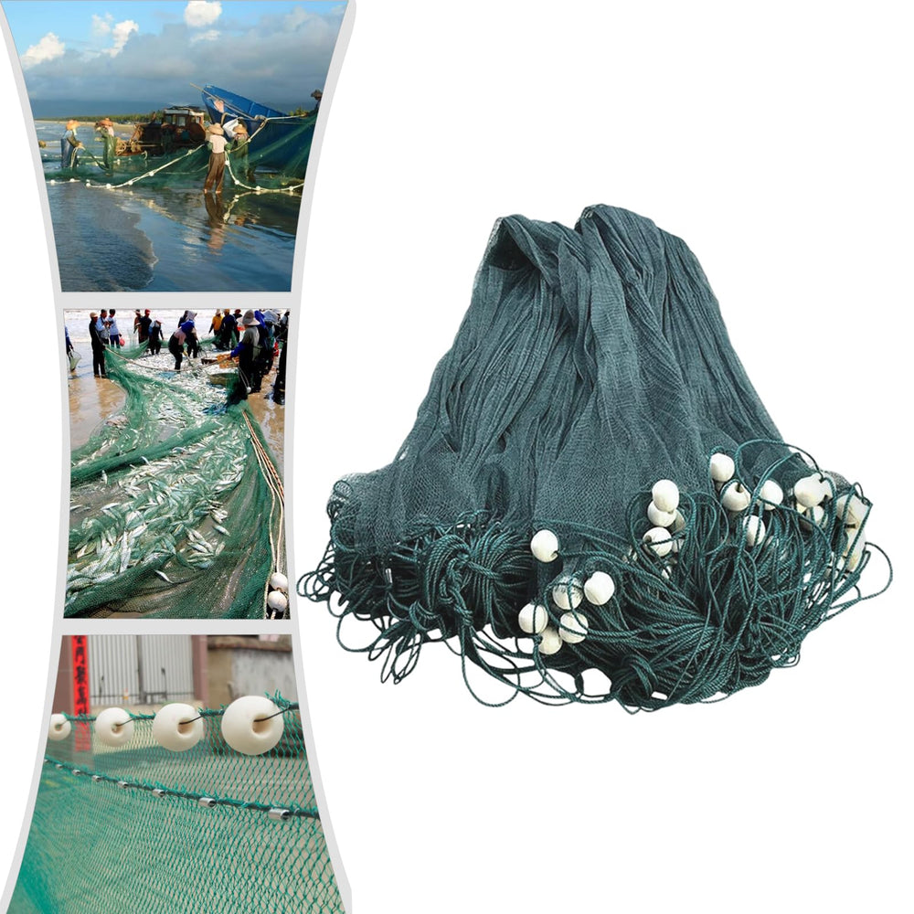 Mejuv double-knot construction offers stronger net integrity.