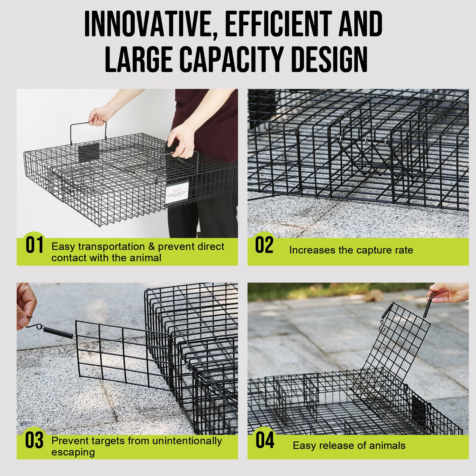 Meldoz Squirrelinator bait area designed for effective trapping