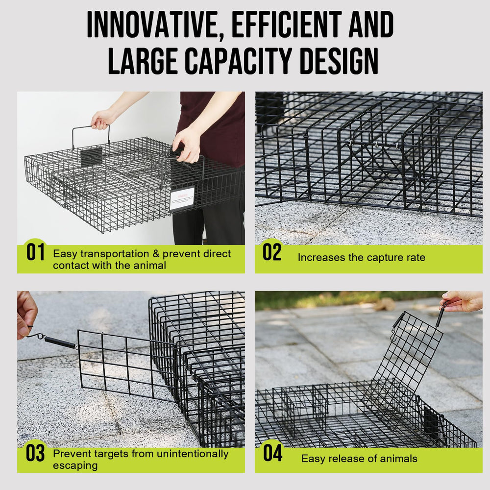 Meldoz Squirrelinator bait area designed for effective trapping