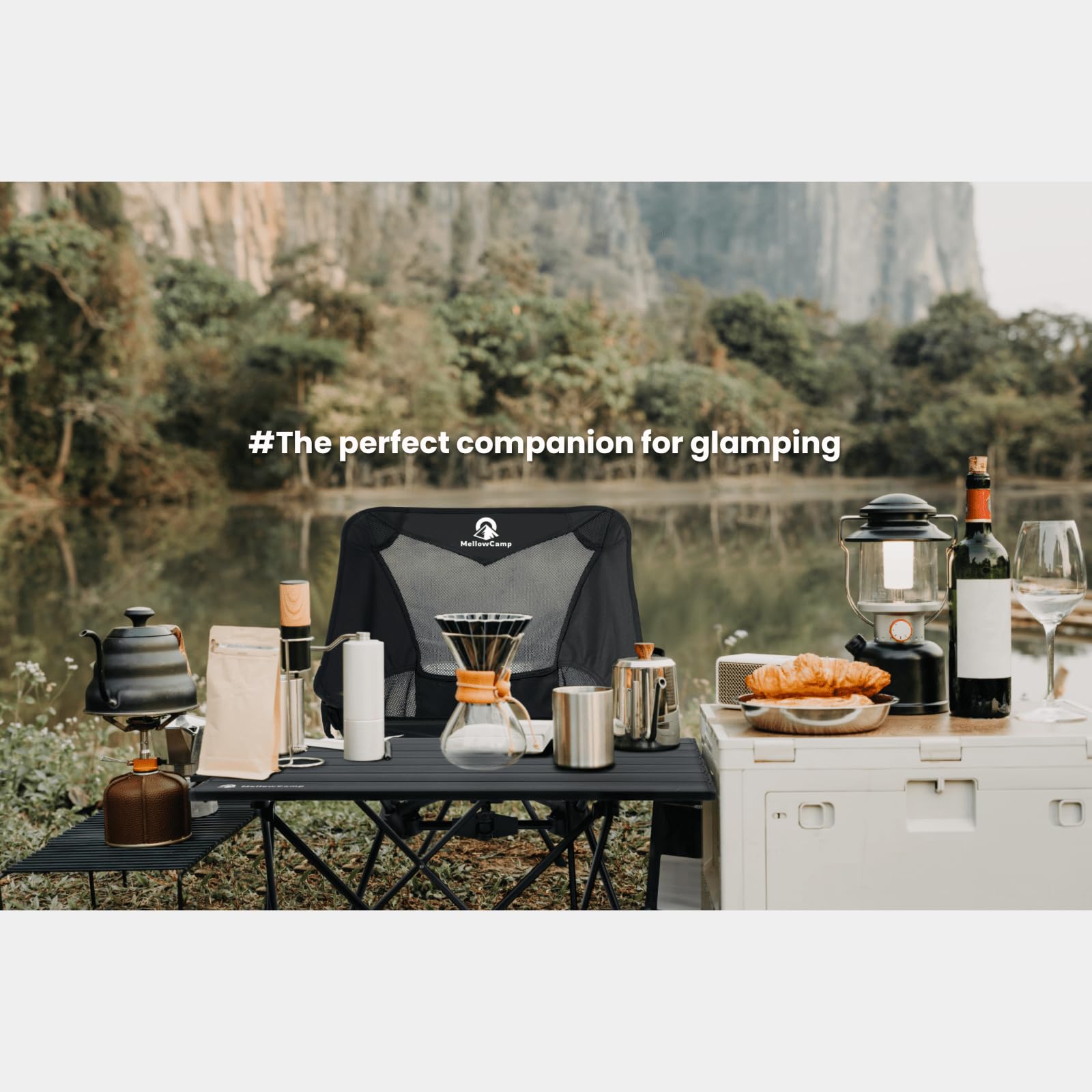 MellowCamp chair backpack-strap ready design simplifies carrying