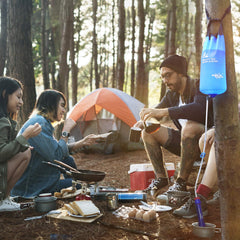 Membrane Solutions gravity water filter pro-6L capacity showing a 6-liter reservoir for groups