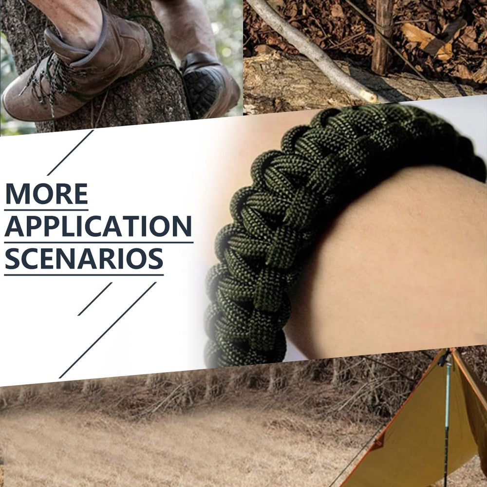 MENG ZHI AO versatile survival gear for tent setup and item hanging.