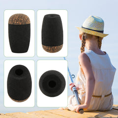 Close-up of premium rubber cork material for flexibility and longevity