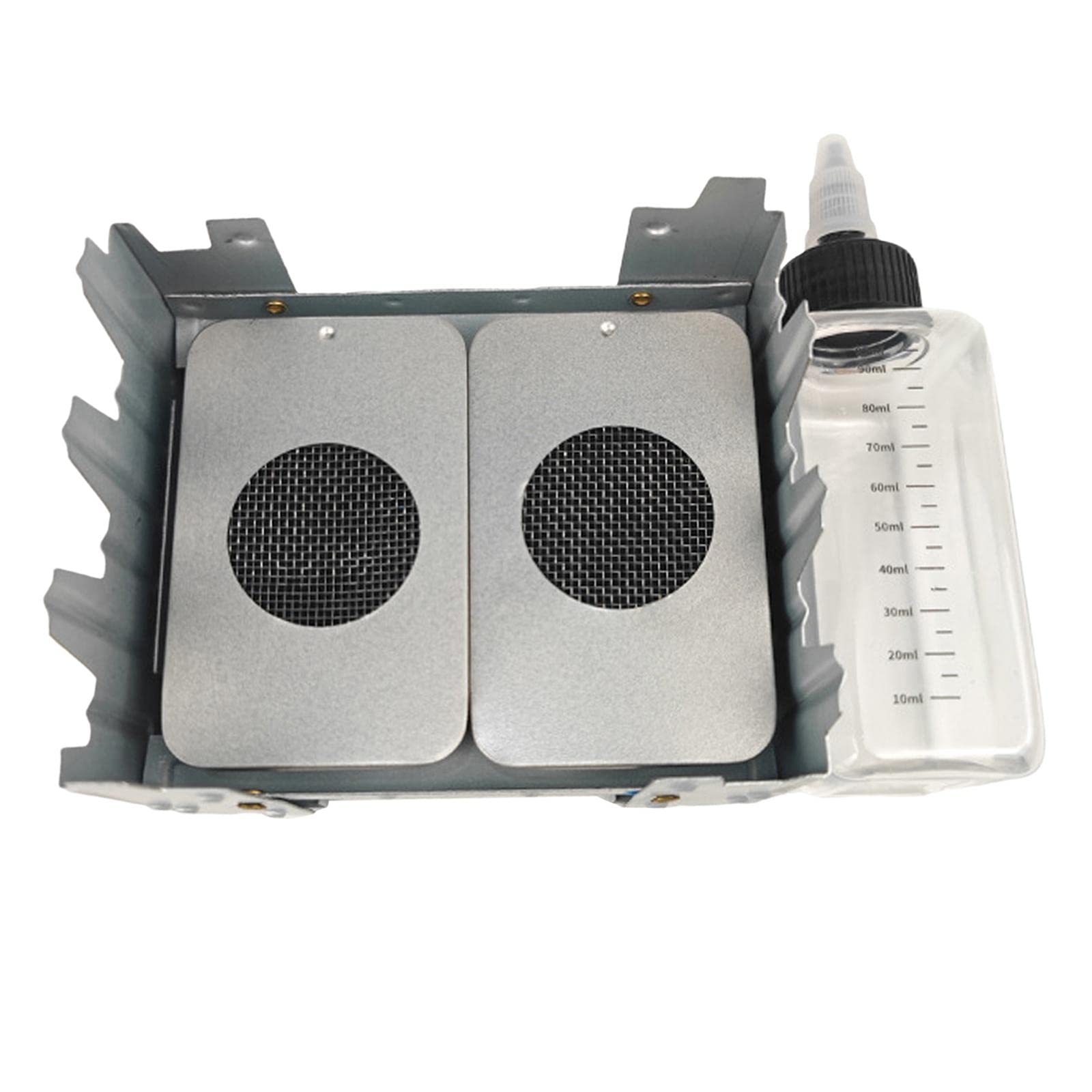 Menolana mini alcohol stove compact-pack ideal for backpacking cooking.