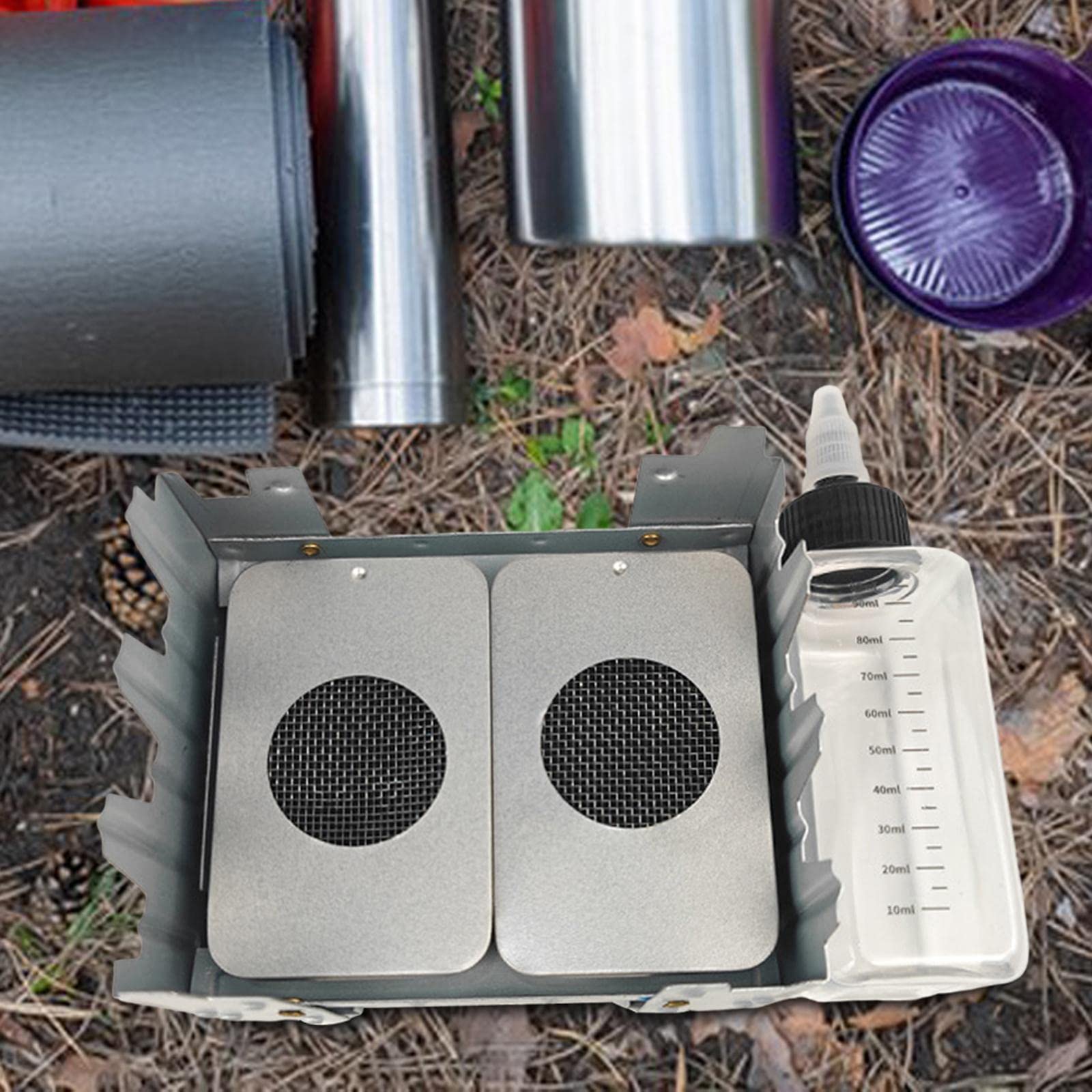 Menolana outdoor-stove-for-backpacking supports camp meals on trails.
