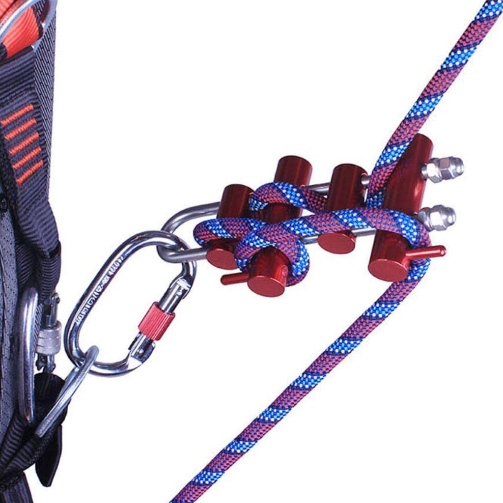 Menolana Rack Descender made from lightweight aluminum alloy for durability without bulk.