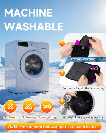 80% cotton blend keeps socks absorbent and quick-drying.