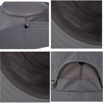 Adjustable hood strap and removable top part for versatile wear