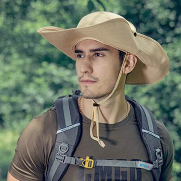 Foldable brim design with removable top for easy storage