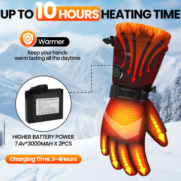 Meoneo heated gloves fingertip touchscreen compatibility for device use outdoors