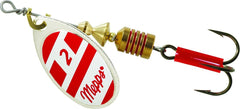 Mepps Aglia plain spinner side view, ideal for versatile freshwater fishing.