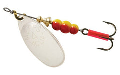 Mepps Aglia Size 4 Silver spinner for bass and salmon, high flash and vibration